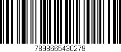 Código de barras (EAN, GTIN, SKU, ISBN): '7898665430279'