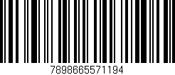 Código de barras (EAN, GTIN, SKU, ISBN): '7898665571194'