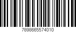 Código de barras (EAN, GTIN, SKU, ISBN): '7898665574010'