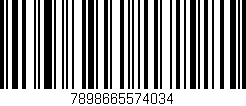 Código de barras (EAN, GTIN, SKU, ISBN): '7898665574034'