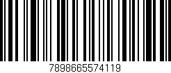Código de barras (EAN, GTIN, SKU, ISBN): '7898665574119'