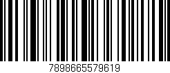 Código de barras (EAN, GTIN, SKU, ISBN): '7898665579619'