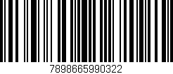 Código de barras (EAN, GTIN, SKU, ISBN): '7898665990322'