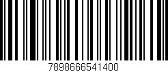 Código de barras (EAN, GTIN, SKU, ISBN): '7898666541400'