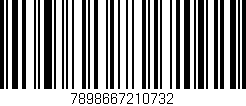 Código de barras (EAN, GTIN, SKU, ISBN): '7898667210732'