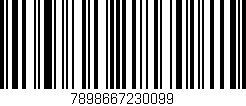 Código de barras (EAN, GTIN, SKU, ISBN): '7898667230099'