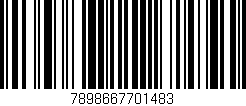 Código de barras (EAN, GTIN, SKU, ISBN): '7898667701483'