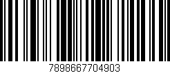 Código de barras (EAN, GTIN, SKU, ISBN): '7898667704903'