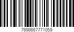 Código de barras (EAN, GTIN, SKU, ISBN): '7898667771059'