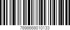 Código de barras (EAN, GTIN, SKU, ISBN): '7898668010133'