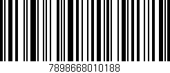 Código de barras (EAN, GTIN, SKU, ISBN): '7898668010188'