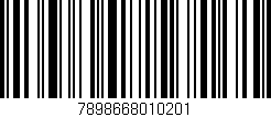 Código de barras (EAN, GTIN, SKU, ISBN): '7898668010201'