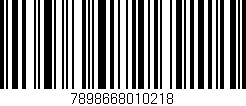 Código de barras (EAN, GTIN, SKU, ISBN): '7898668010218'