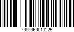 Código de barras (EAN, GTIN, SKU, ISBN): '7898668010225'