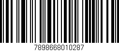 Código de barras (EAN, GTIN, SKU, ISBN): '7898668010287'