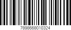 Código de barras (EAN, GTIN, SKU, ISBN): '7898668010324'