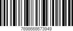 Código de barras (EAN, GTIN, SKU, ISBN): '7898668673949'
