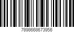 Código de barras (EAN, GTIN, SKU, ISBN): '7898668673956'