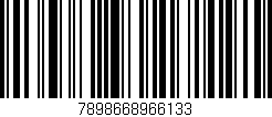 Código de barras (EAN, GTIN, SKU, ISBN): '7898668966133'