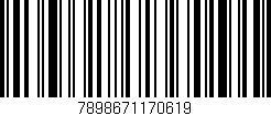 Código de barras (EAN, GTIN, SKU, ISBN): '7898671170619'