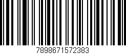 Código de barras (EAN, GTIN, SKU, ISBN): '7898671572383'