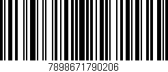 Código de barras (EAN, GTIN, SKU, ISBN): '7898671790206'