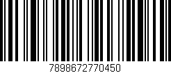 Código de barras (EAN, GTIN, SKU, ISBN): '7898672770450'