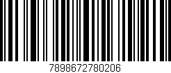 Código de barras (EAN, GTIN, SKU, ISBN): '7898672780206'