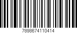 Código de barras (EAN, GTIN, SKU, ISBN): '7898674110414'