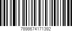 Código de barras (EAN, GTIN, SKU, ISBN): '7898674171392'