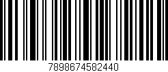 Código de barras (EAN, GTIN, SKU, ISBN): '7898674582440'