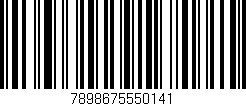 Código de barras (EAN, GTIN, SKU, ISBN): '7898675550141'