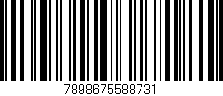 Código de barras (EAN, GTIN, SKU, ISBN): '7898675588731'