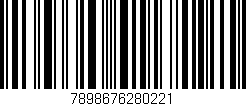 Código de barras (EAN, GTIN, SKU, ISBN): '7898676280221'
