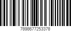 Código de barras (EAN, GTIN, SKU, ISBN): '7898677253378'