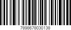 Código de barras (EAN, GTIN, SKU, ISBN): '7898678030138'