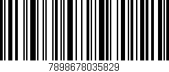 Código de barras (EAN, GTIN, SKU, ISBN): '7898678035829'