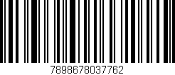 Código de barras (EAN, GTIN, SKU, ISBN): '7898678037762'
