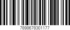 Código de barras (EAN, GTIN, SKU, ISBN): '7898678301177'