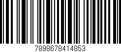 Código de barras (EAN, GTIN, SKU, ISBN): '7898678414853'