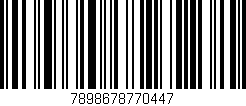 Código de barras (EAN, GTIN, SKU, ISBN): '7898678770447'
