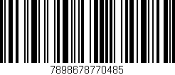 Código de barras (EAN, GTIN, SKU, ISBN): '7898678770485'