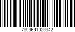 Código de barras (EAN, GTIN, SKU, ISBN): '7898681928842'