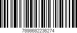 Código de barras (EAN, GTIN, SKU, ISBN): '7898682236274'