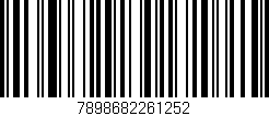 Código de barras (EAN, GTIN, SKU, ISBN): '7898682261252'