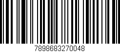 Código de barras (EAN, GTIN, SKU, ISBN): '7898683270048'
