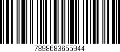 Código de barras (EAN, GTIN, SKU, ISBN): '7898683655944'