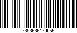 Código de barras (EAN, GTIN, SKU, ISBN): '7898686170055'