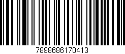 Código de barras (EAN, GTIN, SKU, ISBN): '7898686170413'