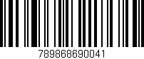 Código de barras (EAN, GTIN, SKU, ISBN): '789868690041'
